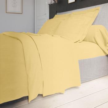 Drap Plat Percale Luxe Mimosa 240x310 cm