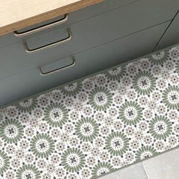 Marsiho Tapis Vinyle Antidérapant Multicolore 50x120 cm (int/ext)