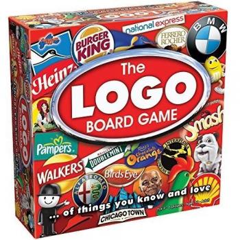 The Logo Board Game Trivia Quiz Party Table top USED COMPLETE