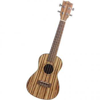 Soprano 21 Cartoon Zebrawood Ukulele