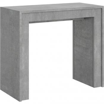 Console Murale Mia 302 cm – Noir Métallique