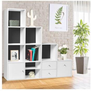 Liam Wardrobe 4Capa Blanco + Detalles Gris