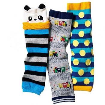 Bébé Tridim Escalade – Pack 3 Paires, Genoux Jambières en Coton pour Enfants