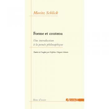Forme et contenu : une introduction à la pensée philosophique