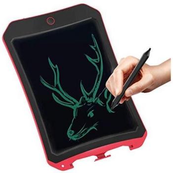 Erase Button Lock Included Tablet for Birthday Gift (Red2)