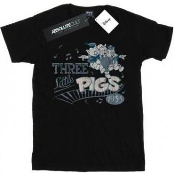 T-shirt coton Disney Girls Trois Petits Cochons 1933