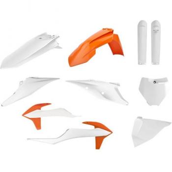 Kit de carénage complet en plastique Polisport pour KTM 125, 250 SX, 250, 450 SX-F, 250 XC, 250, 450 XC-F 2019