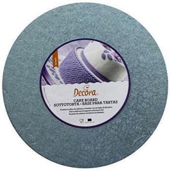 Runde Silbertorte Platte – 30 x 1,2 cm (Nr. 0931604)