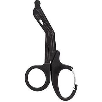 Ciseaux d'urgence TAKE FANS pour camping et randonnée (noir)