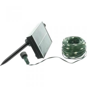 Solar LED Lichterkette Outdoor 20m mit 200 warmweißen LEDs, Timer und 8 Funktionen für Garten