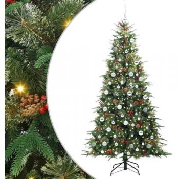 Sapin de Noël Cône Artificiel Vert 210 cm