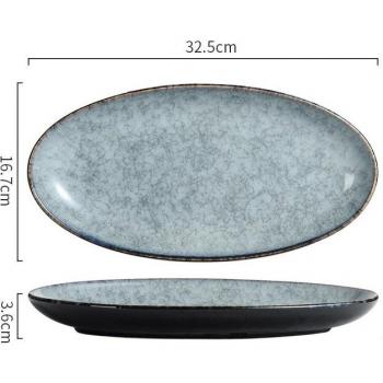 FANCITY Steamed Fish Serving Dish