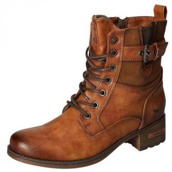 Bottines Mustang 1229521 Talon Bloc Marron Femme 37