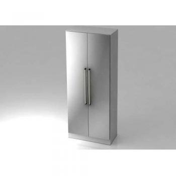 Garderobenschrank Solid 5OH BxTxH 80x42x200,4cm Griff CE We