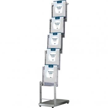 Structure en aluminium Europel pour brochures A4