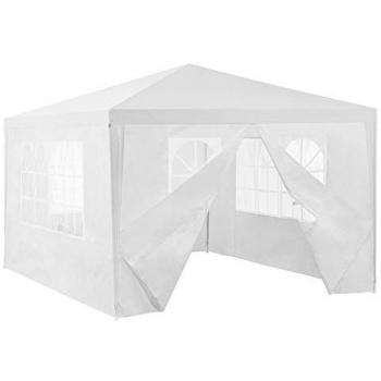 Carpa Jardín Wedau Metal 400×300 con Refuerzo Blanco