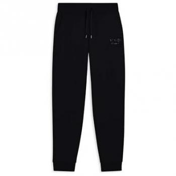 Pantaloni sportivi con fondo a polsino e coulisse