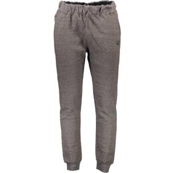 Gray Cotton Athletic Trousers by Gianmarco Venturi, L