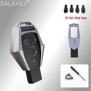 Cubierta de llave de coche Mercedes Benz W124, W176, W202, W203, W204, W205, W210, W212, W221, W222, W251, estilo automático