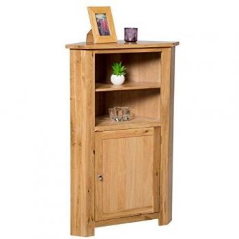 Waverly Oak Corner Storage Cabinet