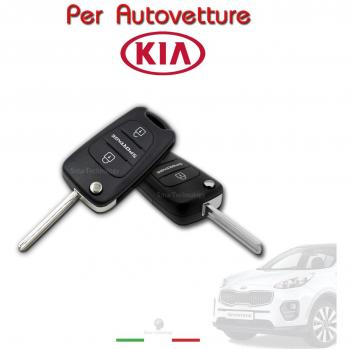 Scocca Completa e Lama Telecomando Compatibile con Kia Sportage