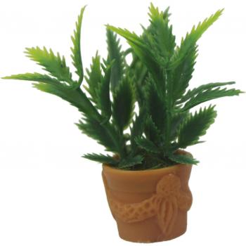 Sculpture d'Arbre Vert Miniature 1:12 1:6
