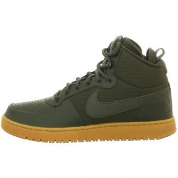 Nike COURT Borough Mid Inverno Scarpe da Basket, Verde (Black)