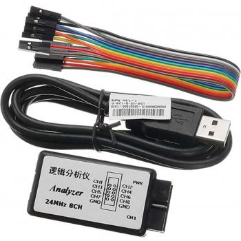 8CH USB Logic Analyzer 24M for ARM and FPGA Development