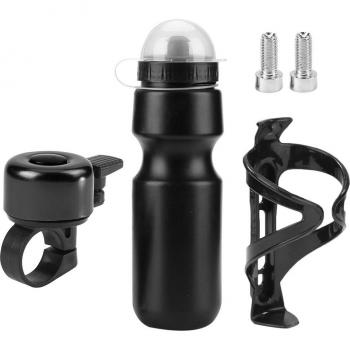 Porte-bouteille d'eau avec cloche et vis pour vélo
