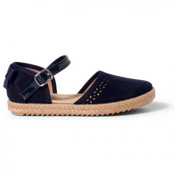 Espadrilles Bleu Hachées pour Enfants Pisamonas