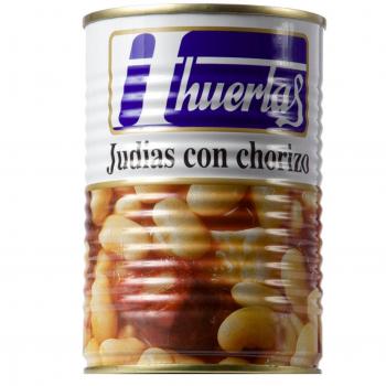 Huertas Paprika-Bohnen-Chorizo 415 g (Dosenprodukt)
