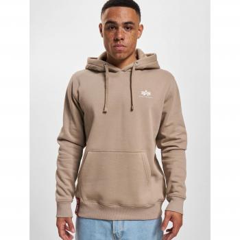 Men's Alpha Industries Sand‑Toned Basic Hoodie (Small)
