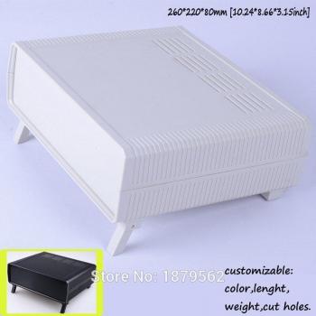 Controlador PLC ABS 260×220×80 – Caja de Conexión Bicolor