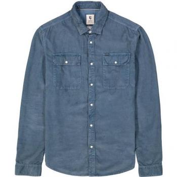 Garcia Camicia a maniche lunghe Dark Stone M