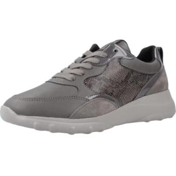 Geox Modelo D Alleniee C9002: Zapatillas Deportivas Gris Femeninas