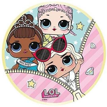 Serviette de plage LOL Surprise! Design coloré