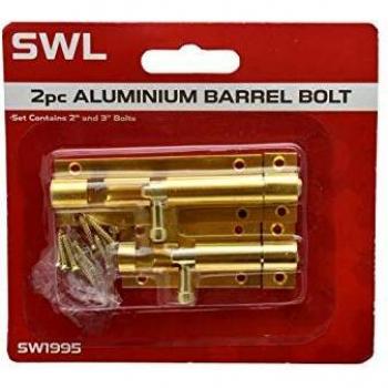 Aluminum Barrel Bolt Lock