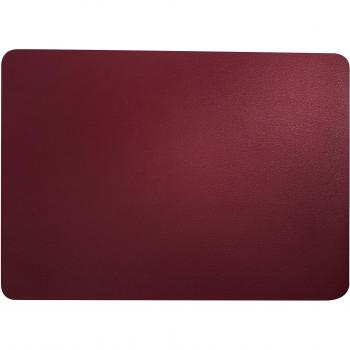 ASA Tischset 46x33cm in Lederoptik magnolie