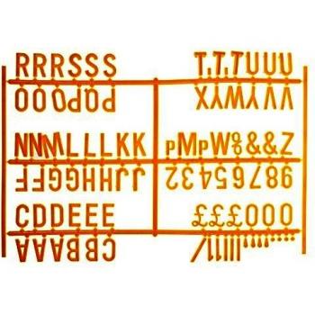 Beaumont Yellow Letter Pack (6 pcs)