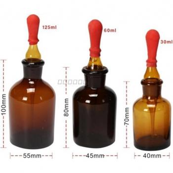 Pipettenflasche mit Stopper 30/60/125 ml