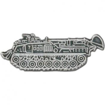 Mini broche de metal Dachs