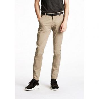 Lindbergh Classic Beige Scuro Pantalone Chino