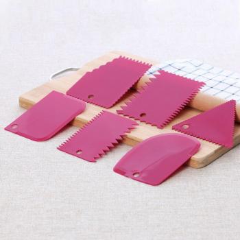 6PCS Pasty Cutters and Scraper Set