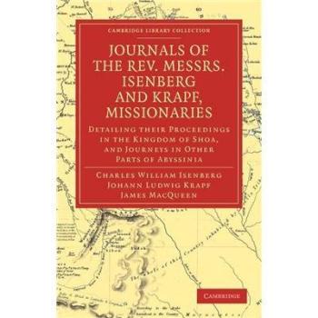 Journals of the rev. Messrs isenberg and krapf, missionaries of the church missionary society