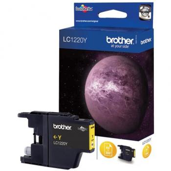 Brother LC1220Y Yellow Inkjet Cartridge