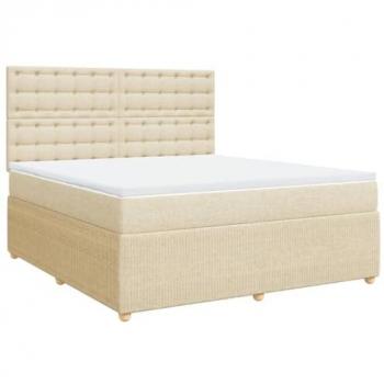 VidaXL Stilvolles Boxspringbett mit Matratze 180x200 cm