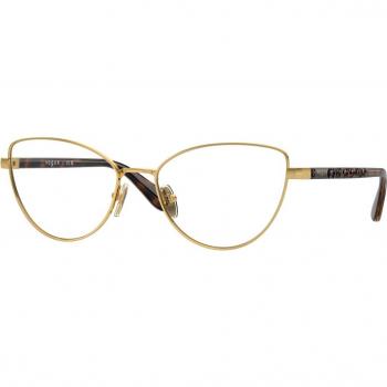 Vogue VO4285 280 lentes dorados, gafas recetadas femeninas