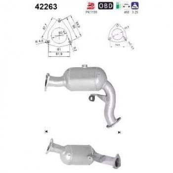 Vegaz Katalysator für Audi 8k0254253ax