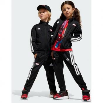 Adidas Marvel Tiro Suit Set Black/White for Kids 5-6Y