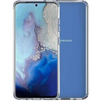 Transparent Hybrid Cover for Samsung Galaxy S20 with Scratch Protection